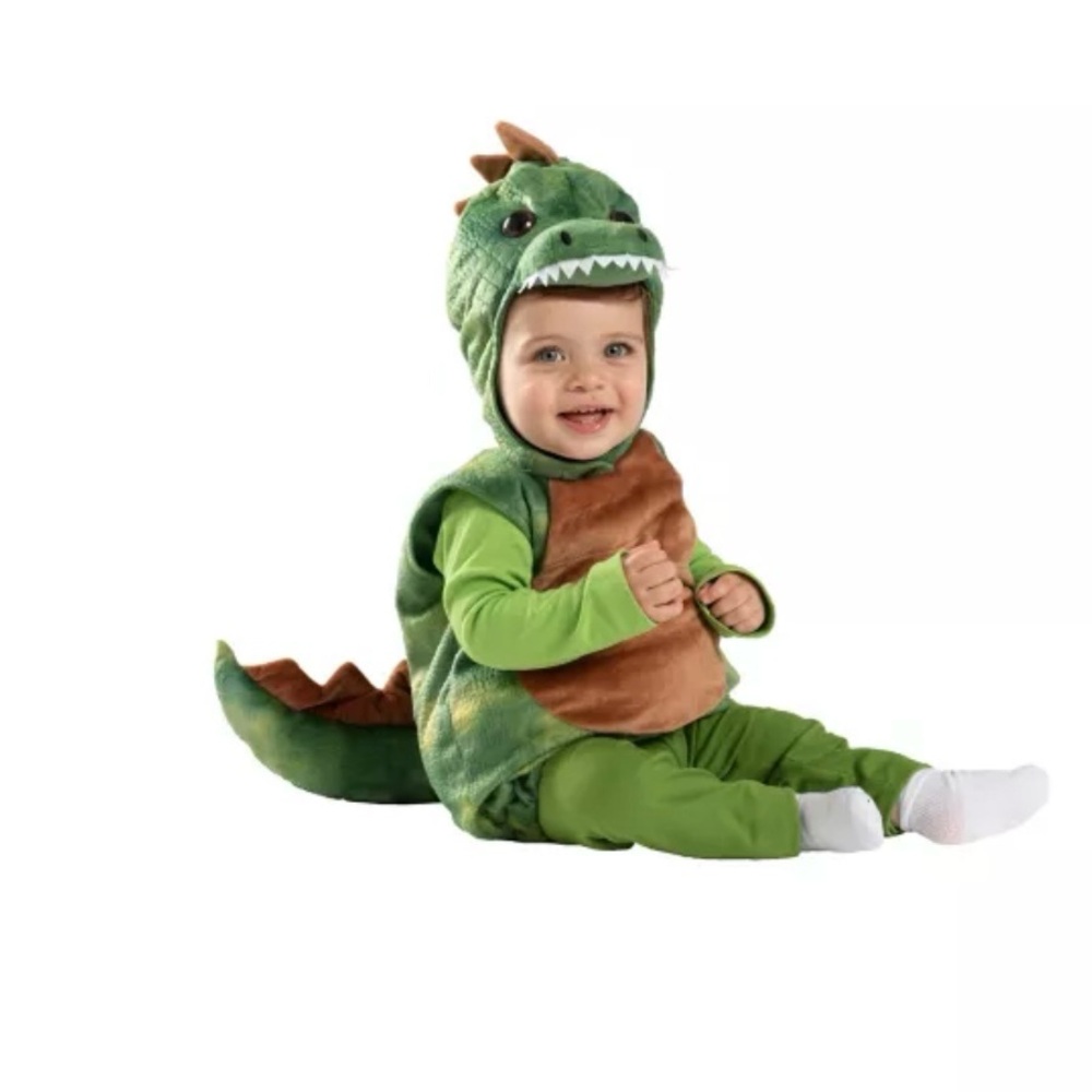 Spirit Halloween Baby Dino Costume 18-24 mos.